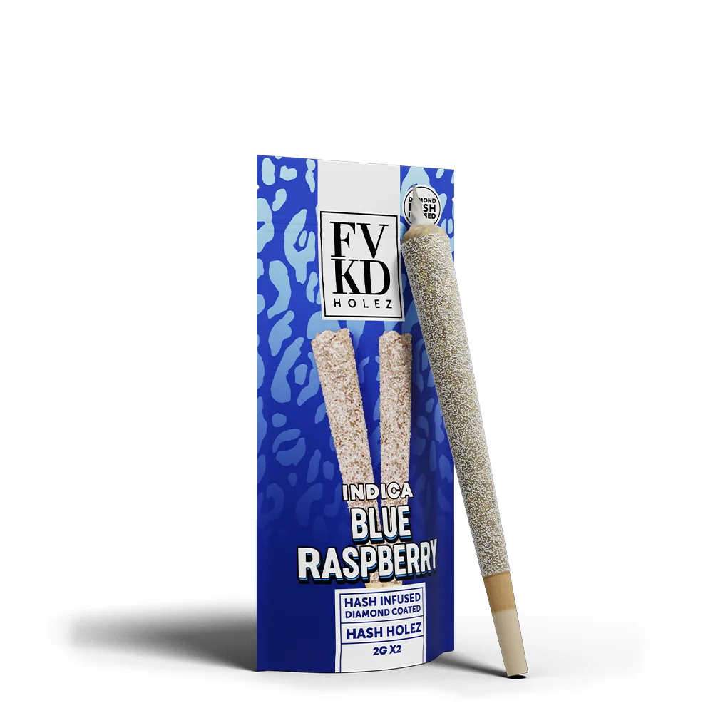 FVKD Blue Raspberry Strain 2G Pre-Roll | Order Online