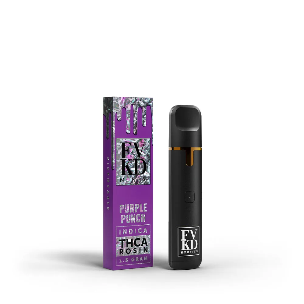 FVKD Purple Punch 1.5g Disposables Vape | THC-A & D8