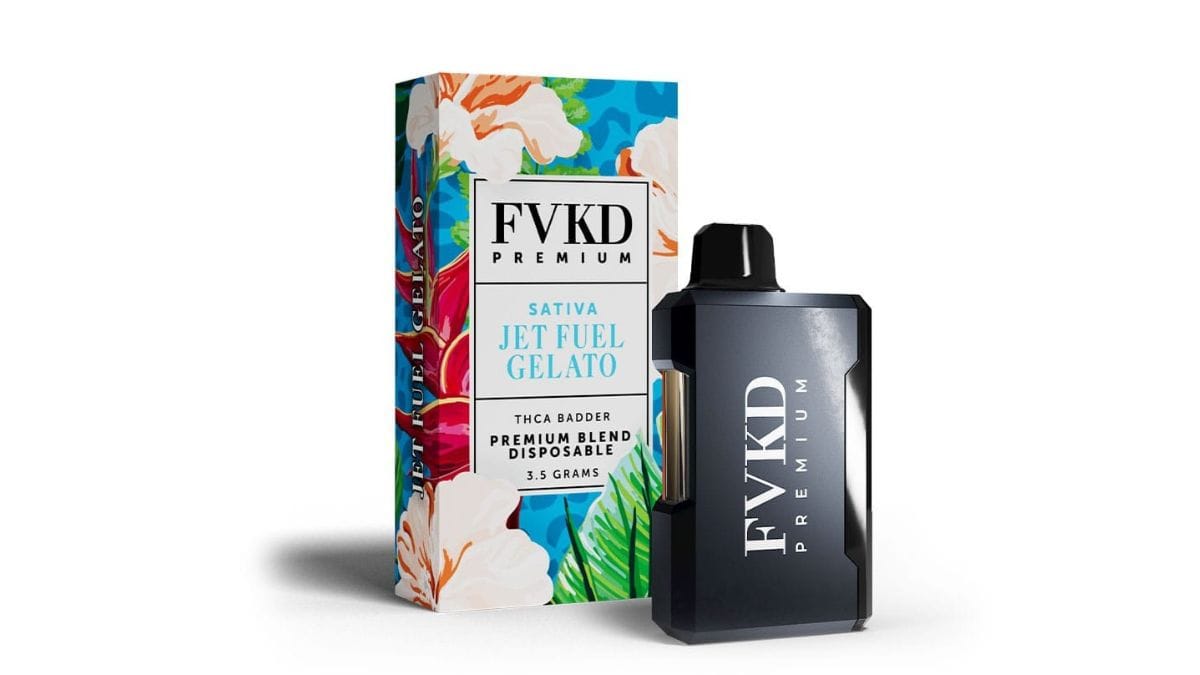 FVKD Jet Fuel Gelato Strain Vape